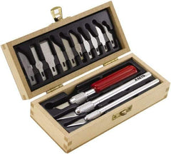 X-ACTO - Hobby Knife Set - 16 Pieces, Includes Knife, Blade - USA Tool & Supply