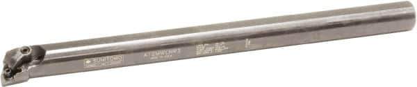 Sumitomo - 1" Min Bore Diam, 10" OAL, 3/4" Shank Diam, A-MWLN Indexable Boring Bar - WNMG 332 Insert, Pin & Clamp Holding Method - USA Tool & Supply