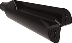 Allied Machine and Engineering - 9" Max Drill Depth, 2.5xD, 3.4" Diam, Indexable Insert Drill - 8 Inserts, 2" Shank Diam, Straight Shank - USA Tool & Supply