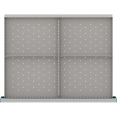 LISTA - 4-Compartment Drawer Divider Layout for 3.15" High Drawers - USA Tool & Supply