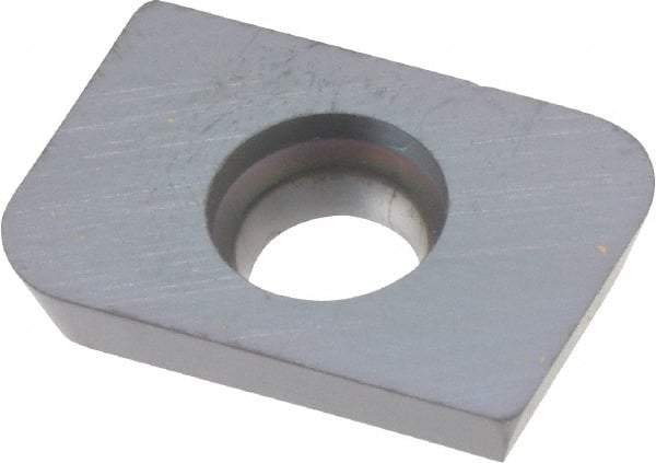 Superbee - EM19125 Grade ET520 Carbide Milling Insert - AlTiN Finish, 0.156" Thick - USA Tool & Supply
