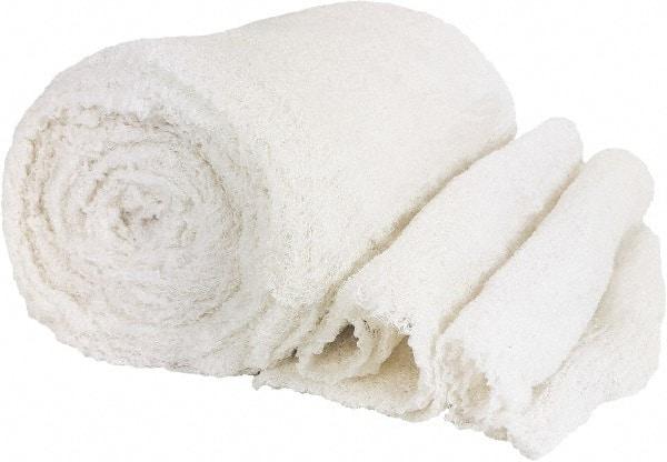 PRO-SOURCE - 100 Piece, 60 Yd. Lint Free, Bleached, White Cheesecloth - 22 Inch Long x 9 Inch Wide Sheet, Roll - USA Tool & Supply