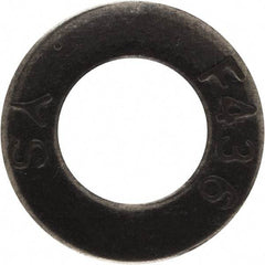 Value Collection - 5/16" Screw, Grade SAE 1035-1050 Steel Structural Flat Washer - 11/32" ID x 11/16" OD, Plain Finish - USA Tool & Supply