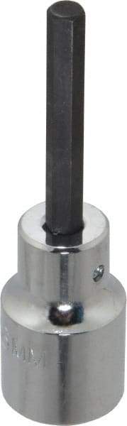 Proto - 1/2" Drive, 6mm Hex Bit Socket - 3-1/4" OAL - USA Tool & Supply