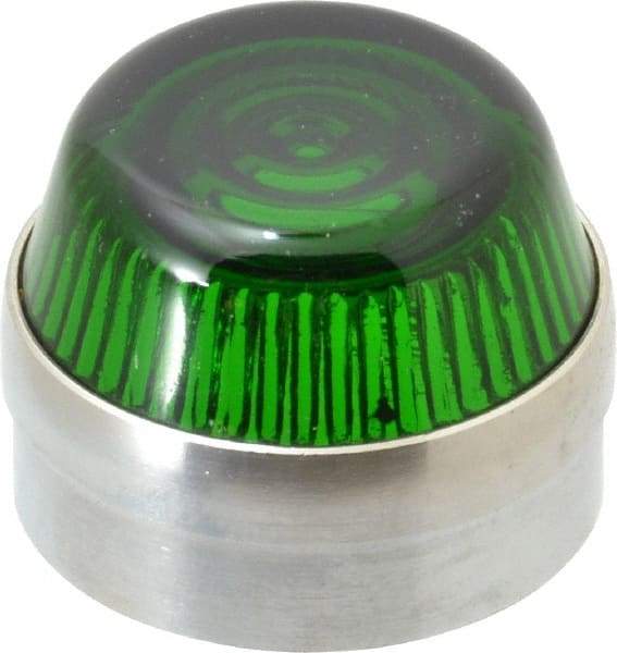 Eaton Cutler-Hammer - Round Pilot and Indicator Light Lens - Green - USA Tool & Supply