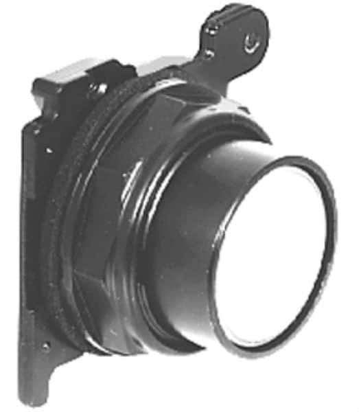 Eaton Cutler-Hammer - Flush Pushbutton Switch Operator - Gray, Round Button, Nonilluminated - USA Tool & Supply