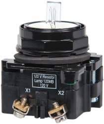 Eaton Cutler-Hammer - 120 VAC/VDC Incandescent Indicating Light - Corrosion Resistant, Oiltight, Watertight - USA Tool & Supply