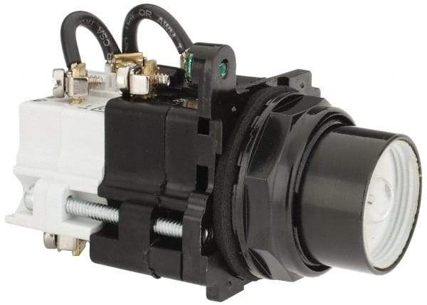 Eaton Cutler-Hammer - 120 VAC/VDC Incandescent Press-to-Test Indicating Light - Corrosion Resistant, Oiltight, Watertight - USA Tool & Supply