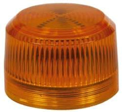 Eaton Cutler-Hammer - Round Pilot and Indicator Light Lens - Amber - USA Tool & Supply
