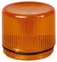 Eaton Cutler-Hammer - Round Pilot and Indicator Light Lens - Amber - USA Tool & Supply