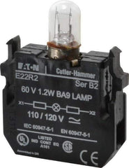 Eaton Cutler-Hammer - 120 VAC/VDC Incandescent Indicating Light - USA Tool & Supply