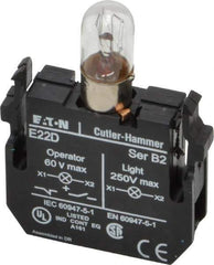 Eaton Cutler-Hammer - 120 VAC/VDC Incandescent Indicating Light - USA Tool & Supply