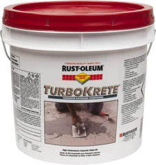 Rust-Oleum - 3.5 Gal Epoxy Patch Kit - Gray, 6.5 Sq Ft Coverage, 100% Solids Epoxy/Aggregate Patching Compound - USA Tool & Supply