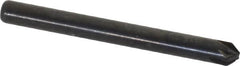 Keo - 1/8" Head Diam, 1/8" Shank Diam, 6 Flute 82° High Speed Steel Countersink - USA Tool & Supply