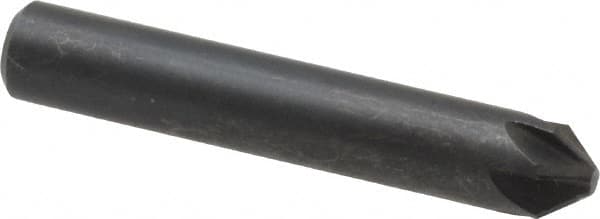 Keo - 1/4" Head Diam, 1/4" Shank Diam, 6 Flute 82° High Speed Steel Countersink - USA Tool & Supply