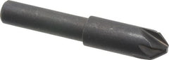 Keo - 5/16" Head Diam, 1/4" Shank Diam, 6 Flute 82° High Speed Steel Countersink - USA Tool & Supply