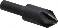 Keo - 5/8" Head Diam, 3/8" Shank Diam, 6 Flute 82° High Speed Steel Countersink - USA Tool & Supply