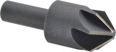 Keo - 1" Head Diam, 1/2" Shank Diam, 6 Flute 90° High Speed Steel Countersink - USA Tool & Supply