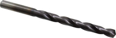 Chicago-Latrobe - Letter O 135° High Speed Steel Jobber Drill - TiAlN Finish, Right Hand Cut, Spiral Flute, Straight Shank, 4-1/2" OAL, Split Point - USA Tool & Supply