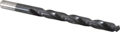 Chicago-Latrobe - Letter Q 135° High Speed Steel Jobber Drill - TiAlN Finish, Right Hand Cut, Spiral Flute, Straight Shank, 4-3/4" OAL, Split Point - USA Tool & Supply