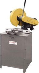 Kalamazoo - 14" Blade Diam, 1" Arbor Hole, Miter Chop & Cutoff Saw - 1,300 RPM, 5 hp, 220/440 Volts, 3 Phase - USA Tool & Supply