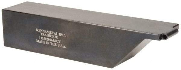 Kennametal - TRAO, Right Hand Cut, 1-1/2" Shank Height x 1-1/2" Shank Width, Neutral Rake Indexable Turning Toolholder - 7" OAL, RC..23 Insert Compatibility, Series K-Lock - USA Tool & Supply