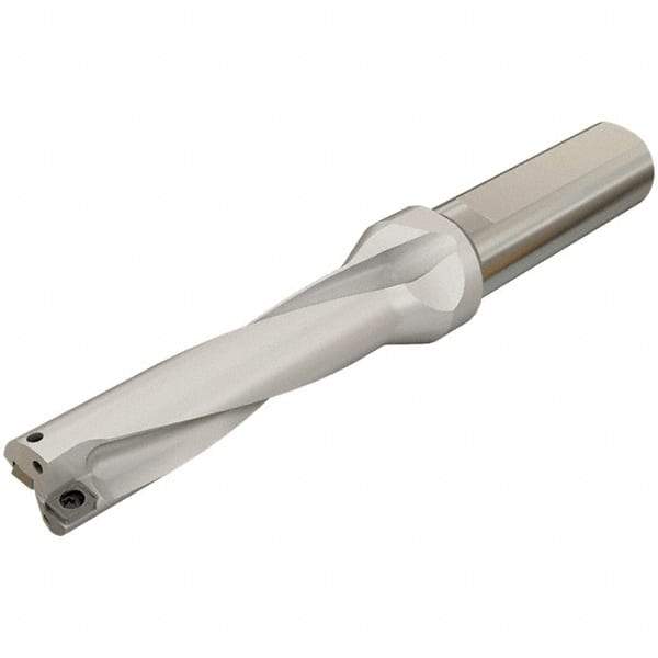 Iscar - 72mm Max Drill Depth, 4xD, 18mm Diam, Indexable Insert Drill - 2 Inserts, 25mm Shank Diam, Whistle Notch Shank - USA Tool & Supply
