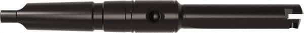 Allied Machine and Engineering - Series H, 4 to 8-1/2" Diam, 6MT Taper Shank, Straight Flute Spade Drill - 15" Max Depth, 19-3/16" Body Length, 25-7/8" OAL, Standard Length, Through Coolant - USA Tool & Supply