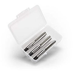 Titan USA - Tap Sets; Thread Size: 11/16-16 ; Number of Flutes: 4 ; Chamfer: Bottoming; Plug; Taper ; Material: High Speed Steel ; Finish/Coating: Uncoated ; Thread Direction: Right Hand - Exact Industrial Supply