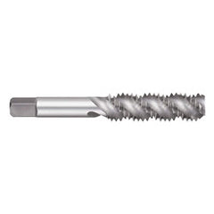 Titan USA - Spiral Flute Taps; Thread Size (Inch): 5/8-18 ; Chamfer: Semi-Bottoming ; Class of Fit: 2B/3B ; Thread Limit: H3 ; Number of Flutes: 4 ; Material: High Speed Steel - Exact Industrial Supply