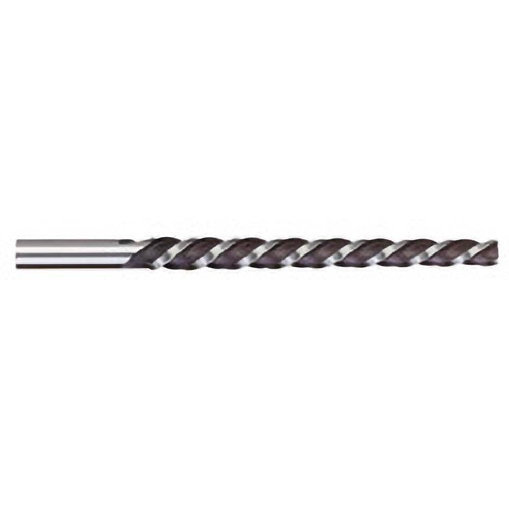 Titan USA - Taper Pin Reamers; Taper Pin Size (Number): #6 (Wire); Small End Diameter (Decimal Inch): 0.2773 ; Reamer Diameter (Decimal Inch): 0.3540 ; Flute Type: Helical ; Shank Type: Straight ; Overall Length (Inch): 5-7/16 - Exact Industrial Supply