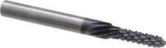 Onsrud - 3/16" Diam, 5/8" LOC, Drill Point End, Solid Carbide Diamond Pattern Router Bit - Right Hand Cut, 2" OAL, 1/4" Shank Diam, Use on Composites - USA Tool & Supply