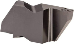 Kennametal - 3062NG K Grade KC9320, 1.58mm Cutting Width Carbide Grooving Insert - 2.39mm Max Depth of Cut, Right Hand, 0.19mm Corner Radius, TiCN/Al2O3 Finish - USA Tool & Supply