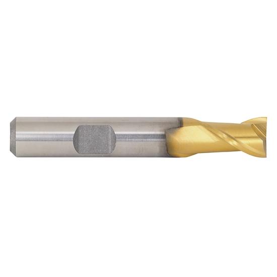 2 Flute M42 8% Cobalt TiN Coated Single End Mill
