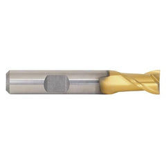 2 Flute M42 8% Cobalt TiN Coated Single End Mill