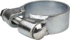 Made in USA - 2.42" ID, Steel Zinc Plated BCE Band Style Clamp - 0.12" Thick, 2-1/4" Hose - USA Tool & Supply