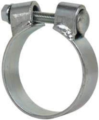 Made in USA - 2.92" ID, Steel Zinc Plated BCE Band Style Clamp - 0.12" Thick, 2-3/4" Hose - USA Tool & Supply