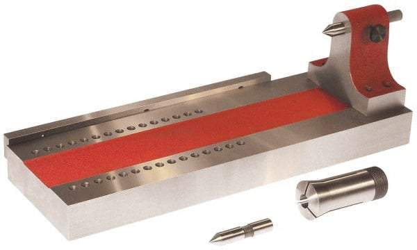 Suburban Tool - Base Plate and Tailstock Assembly - Compatible with Master Grind Index Fixture - USA Tool & Supply