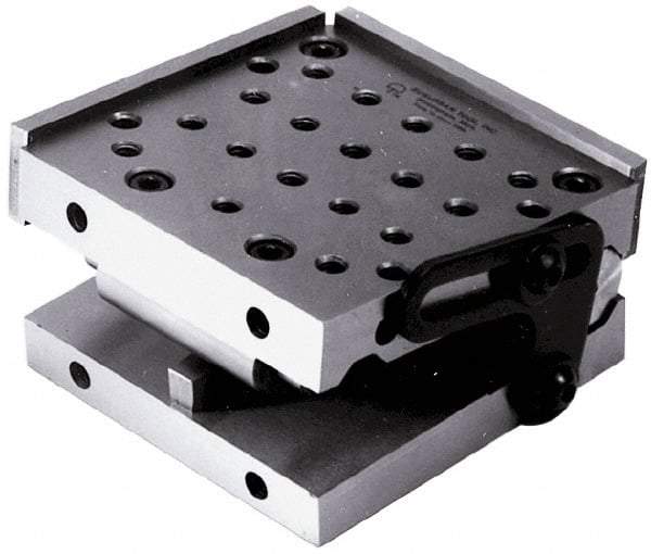 Suburban Tool - 6" Long x 18" Wide x 3-3/8" High, Precision Steel Sine Plate - Square to within 0.0004", 0.0002" Tolerance, 3/8-16 Hole - USA Tool & Supply