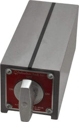 Suburban Tool - Standard Pole Rectangular Permanent Magnetic Block Chuck - 5" Long x 2" Wide x 2" High, Alnico - USA Tool & Supply