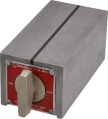 Suburban Tool - Standard Pole Rectangular Permanent Magnetic Block Chuck - 5-1/2" Long x 2-3/4" Wide x 2-1/2" High, Alnico - USA Tool & Supply