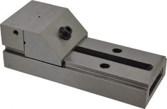 Suburban Tool - 3" Jaw Width, 4-3/4" Jaw Opening Capacity, 1-5/16" Jaw Height, Toolmaker's Vise - Flat Jaw, 0.0002" Parallelism, 0.0002" Squareness, 7-1/2" OAL x 3" OAW x 2-5/8" OAH - USA Tool & Supply