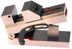 Suburban Tool - 6" Jaw Width x 1-11/16" Jaw Height, 8" Jaw Capacity, Steel, Sine Vise - 12" OAL x 6" Overall Width x 5-1/8" Overall Height, Square to within 0.0003", Parallel to within 0.0003" - USA Tool & Supply