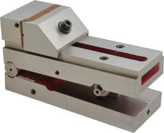 Suburban Tool - 3" Jaw Width x 1-5/16" Jaw Height, 4-3/4" Jaw Capacity, Steel, Sine Vise - 7-1/2" OAL x 3" Overall Width x 3-5/8" Overall Height, Square to within 0.0002", Parallel to within 0.0002" - USA Tool & Supply