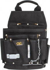 CLC - 12 Pocket Electrician's Holster - Nylon, Black - USA Tool & Supply