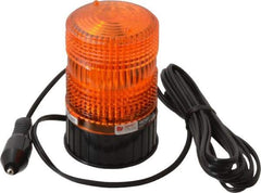 Federal Signal Emergency - 2.2 Joules, 65 to 75 FPM, Magnetic Mount Emergency Strobe Light Assembly - Powered by 12 to 48 Volts, Amber - USA Tool & Supply