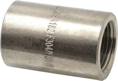 Value Collection - 3/4 x 1/4" Grade 304/304L Stainless Steel Pipe Reducer Coupling - FNPT x FNPT End Connections, 3,000 psi - USA Tool & Supply
