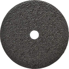 3M - 7" Diam 7/8" Hole 24 Grit Fiber Disc - Very Coarse Grade, Zirconia Alumina, 8,600 Max RPM, Series 501C - USA Tool & Supply