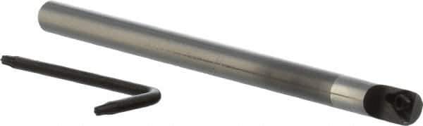 Everede Tool - 0.3" Min Bore Diam, 4" OAL, 1/4" Shank Diam, Indexable Boring Bar - TDA Insert, Screw Holding Method - USA Tool & Supply