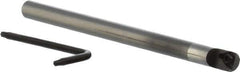 Everede Tool - 0.3" Min Bore Diam, 4" OAL, 1/4" Shank Diam, Indexable Boring Bar - TDA Insert, Screw Holding Method - USA Tool & Supply